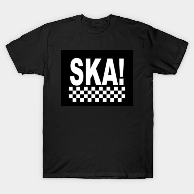 ska music punk reggae skinhead retro T-Shirt by untagged_shop